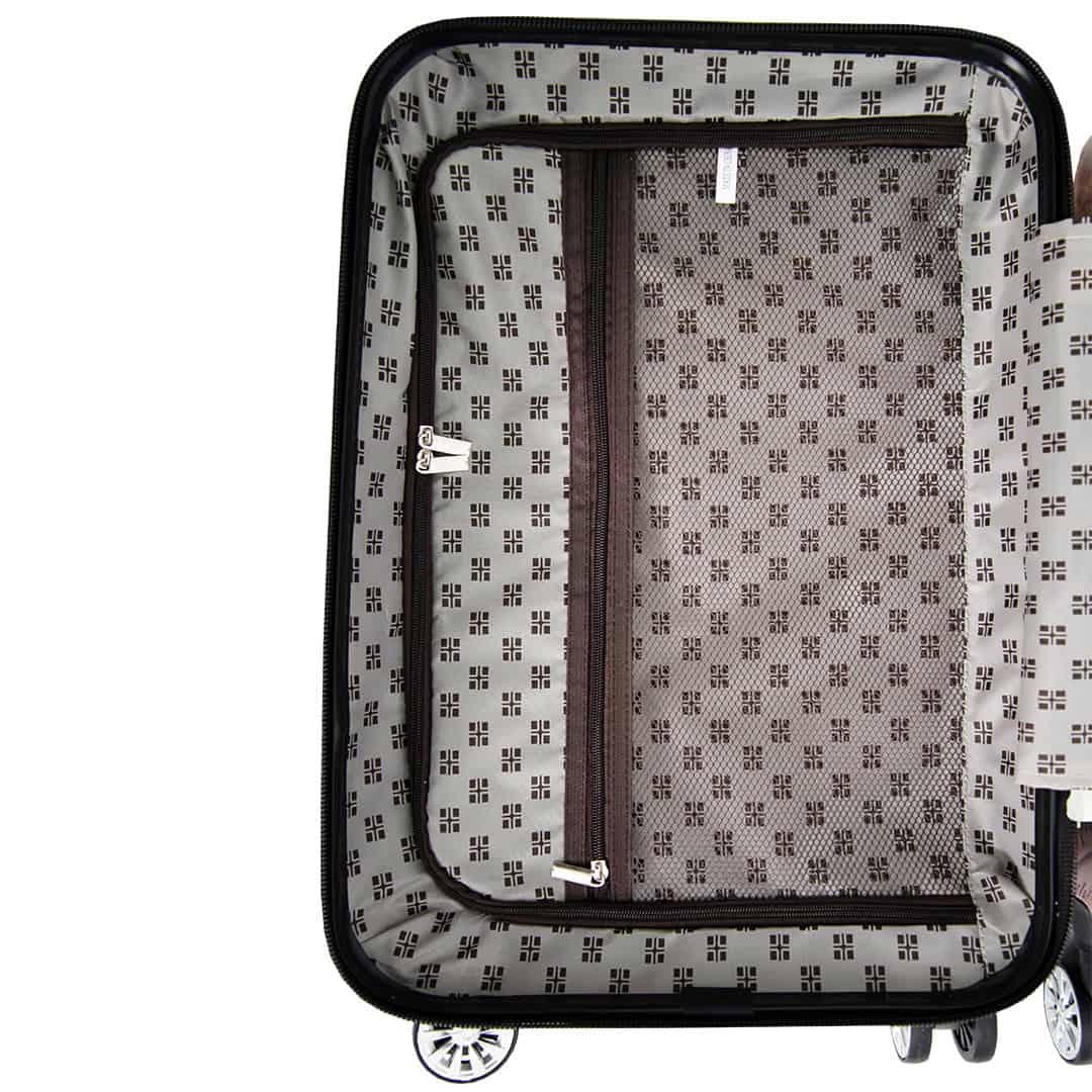 Valise cabine rigide 55 cm Travel Picto – Madisson- vue intérieur 1