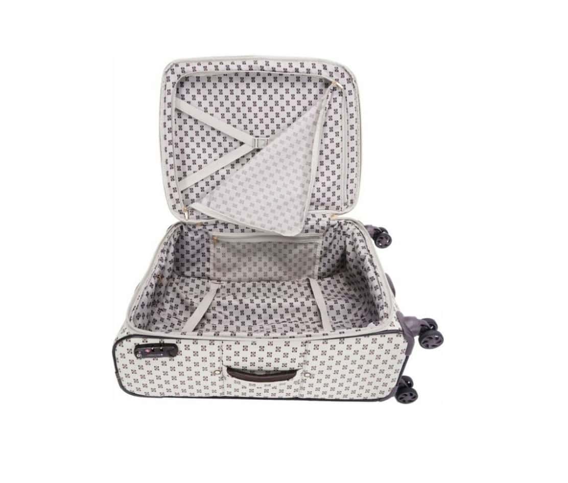 ensemble de 3 valises semi rigides et vanity snowball