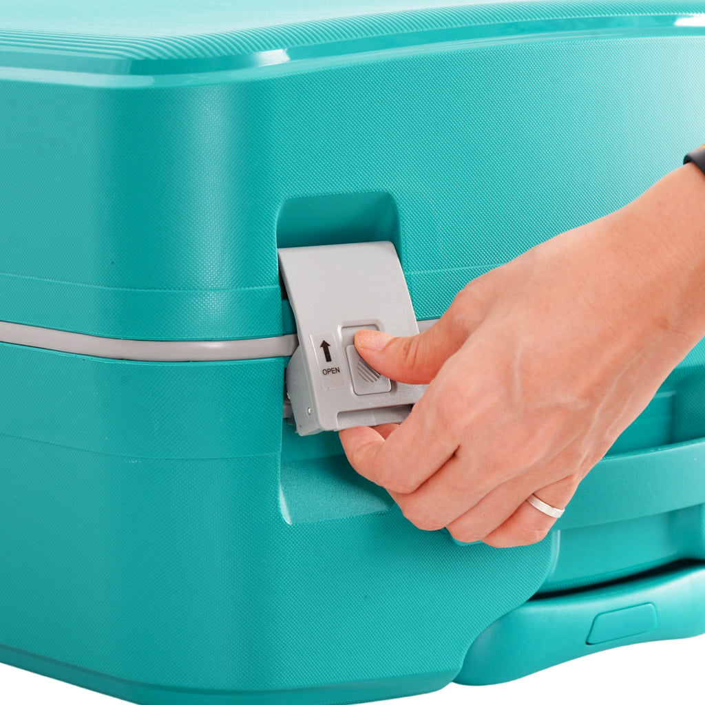 ensemble de 3 valises rigides en piloypropylène snowball 37103