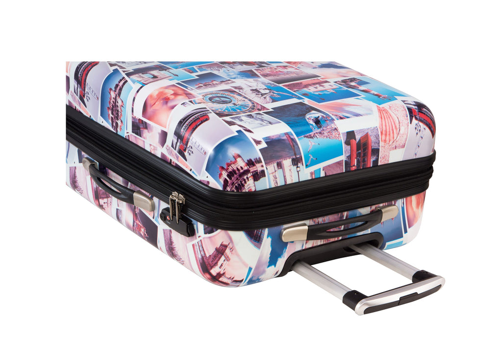Valise rigide 75 cm Escapade Bleue de Snowball