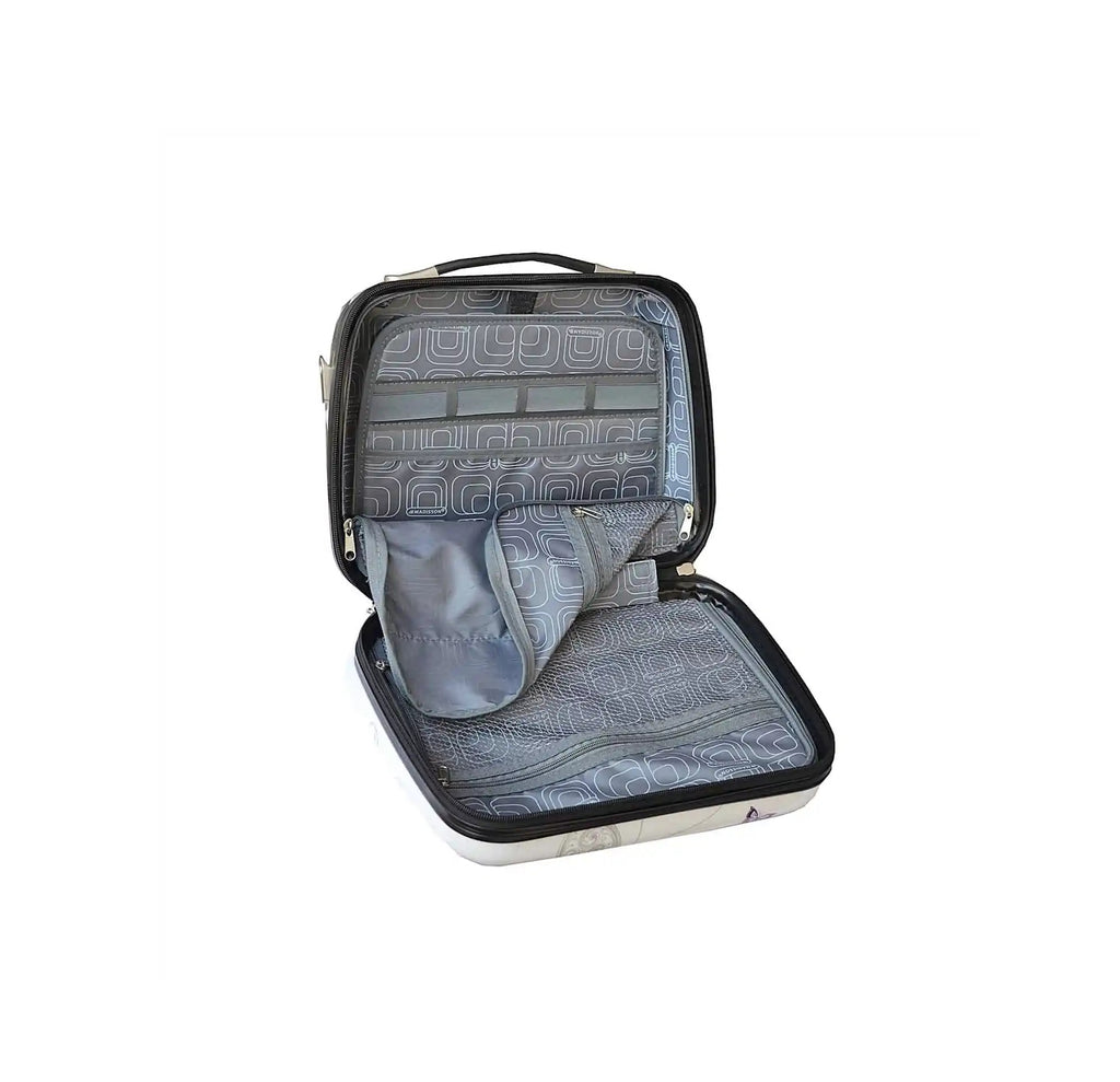 vanity case blanc papillon madisson r
