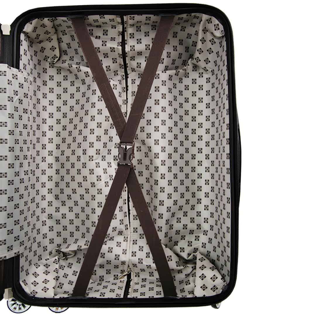 Valise rigide 77 cm Madisson 36820T- vue intérieure 1