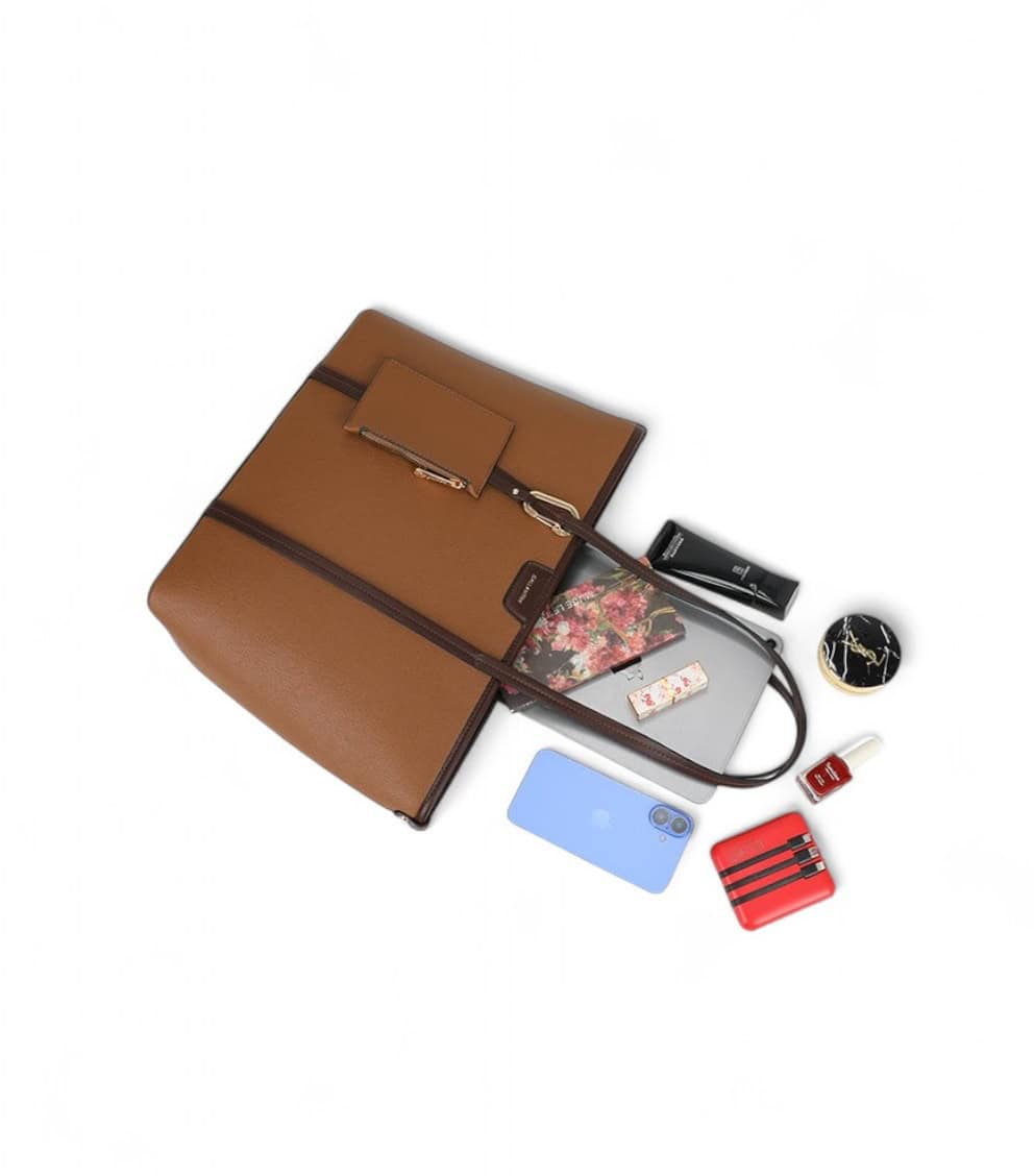 Sac à main cabas A4 épaule Zoé- Cours et bureau