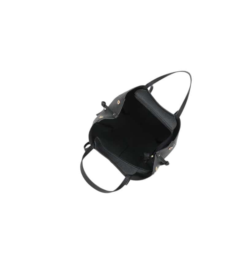 sac cabas tendance avec pochette assortie Gallantry noir- vue intérieur