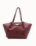 Grand sac cabas femme Flora & Co 9982 bordeaux – vue de face