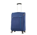 Lot 3 valises souples S/M/L à 4 roues Madisson bleu