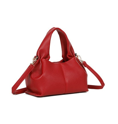 petit sac à main froncé gallantry rouge