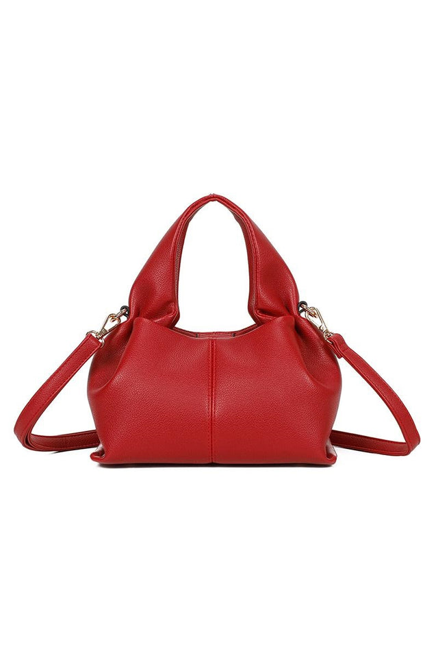 petit sac à main froncé gallantry rouge