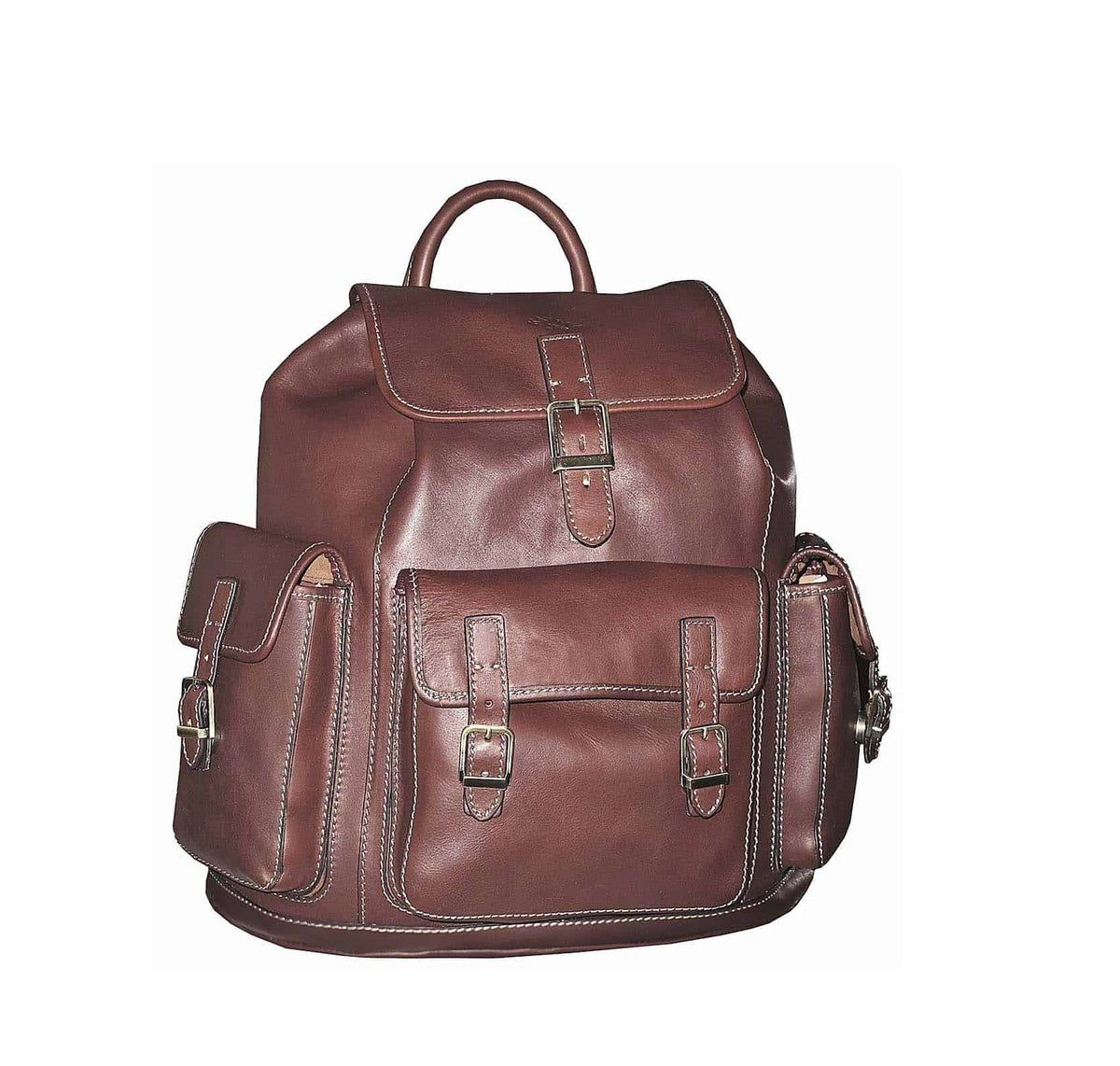 Sac à dos en cuir femme