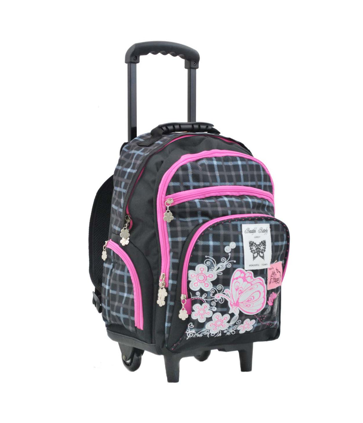 Sac à dos à roulettes fille snowball