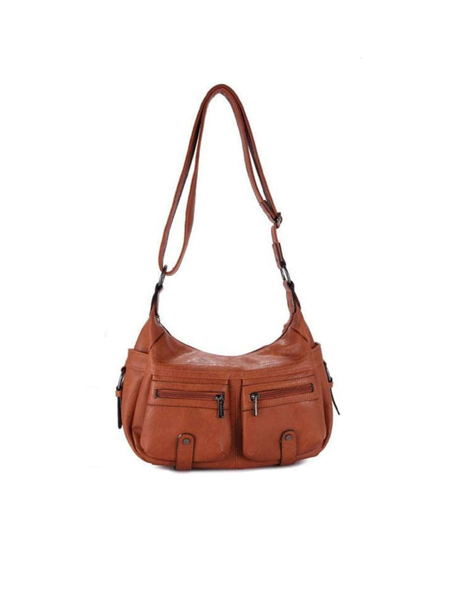 Sac bandoulière 2 poches pour femme