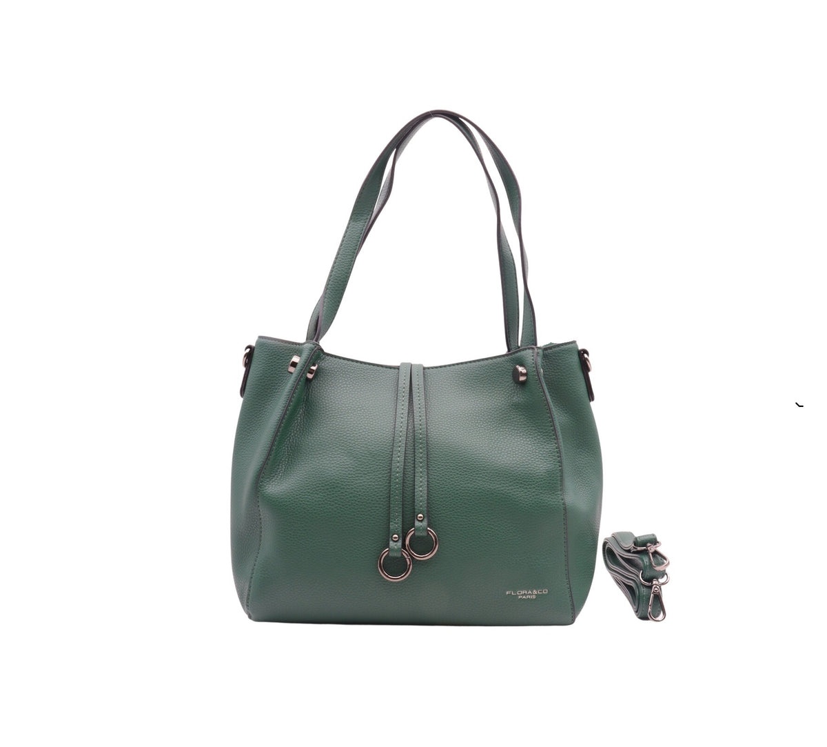 sac à main porté épaule pour femme Flora&co vert