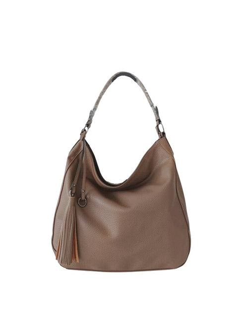 sac à main porté épaule L'aphrodite taupe