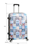 Valise rigide 75 cm extensible paris