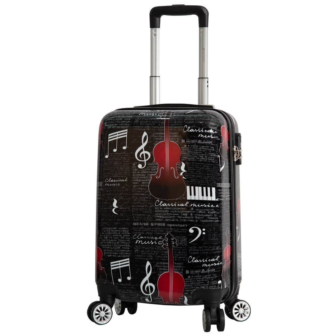 Valise cabine 55 cm légère et résistante Music