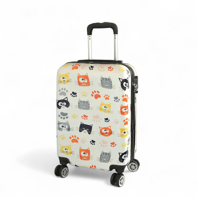 Valise cabine 55 cm « chatons »