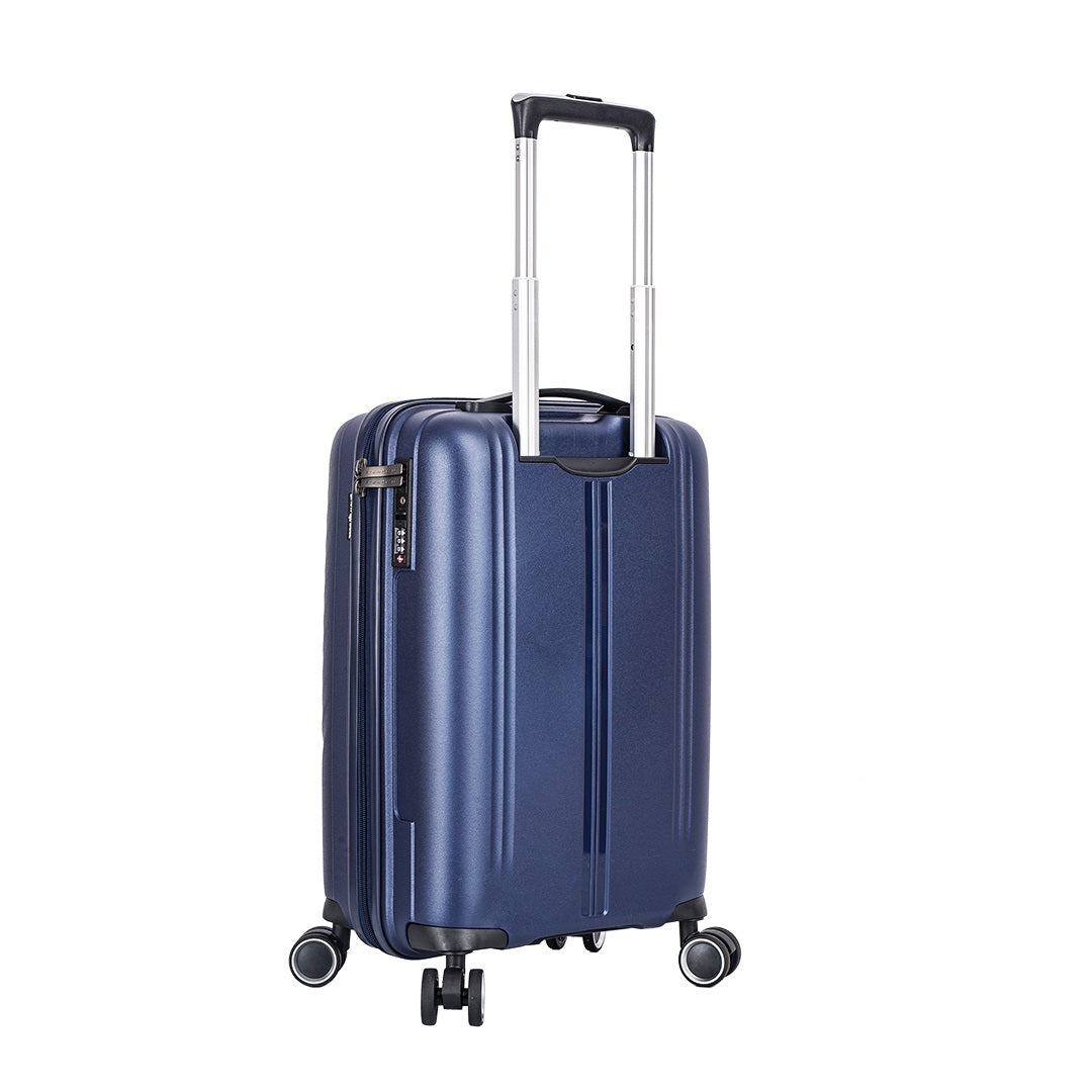 Valise cabine rigide 55 cm en polypropylène Florence snowball