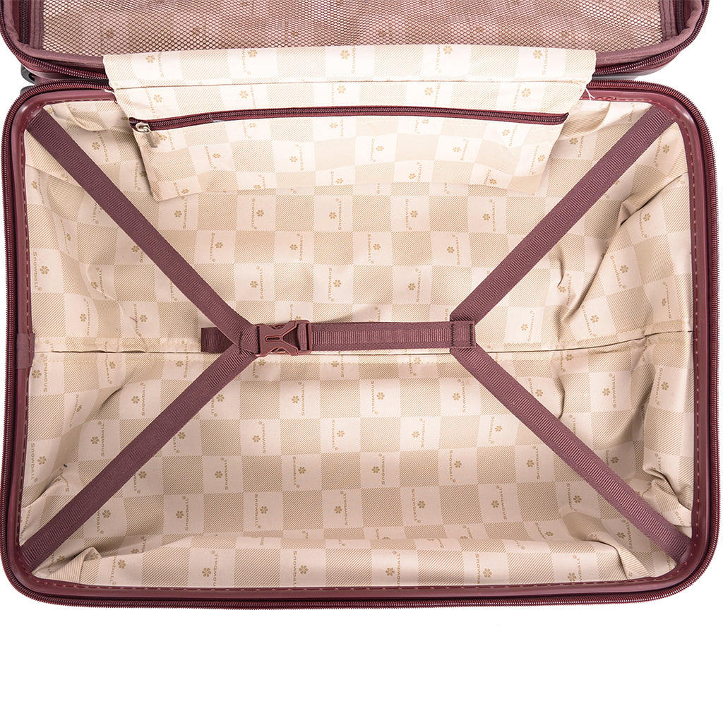 Valise cabine 55cm anti-effraction SécuriSpinner m