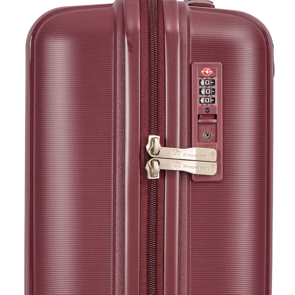Valise cabine 55cm anti-effraction SécuriSpinner TSA