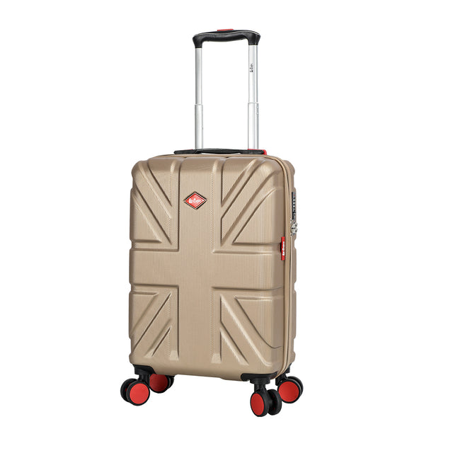 valise cabine rigide Lee Cooper taupe 31103 tsa