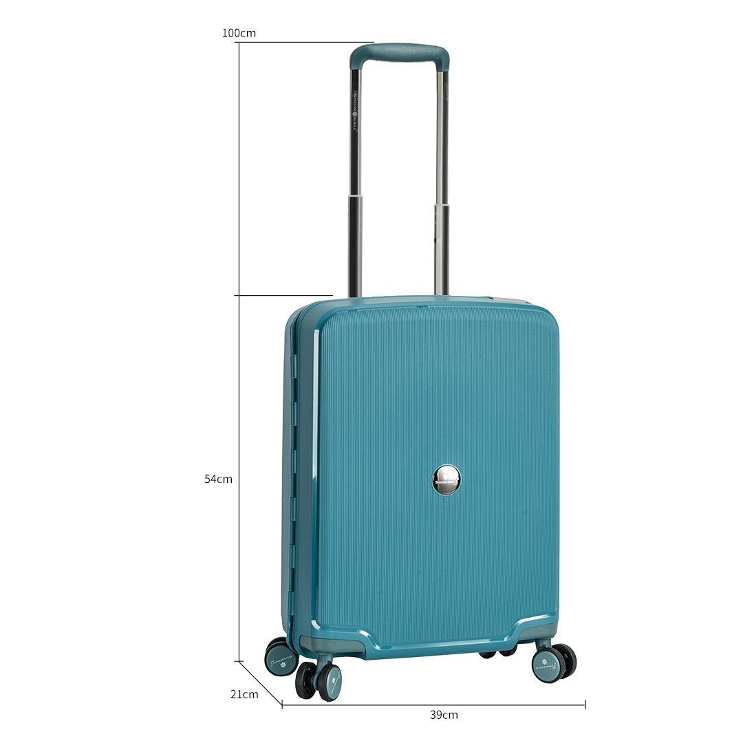 Valise cabine 55 cm en polypropylène Elite