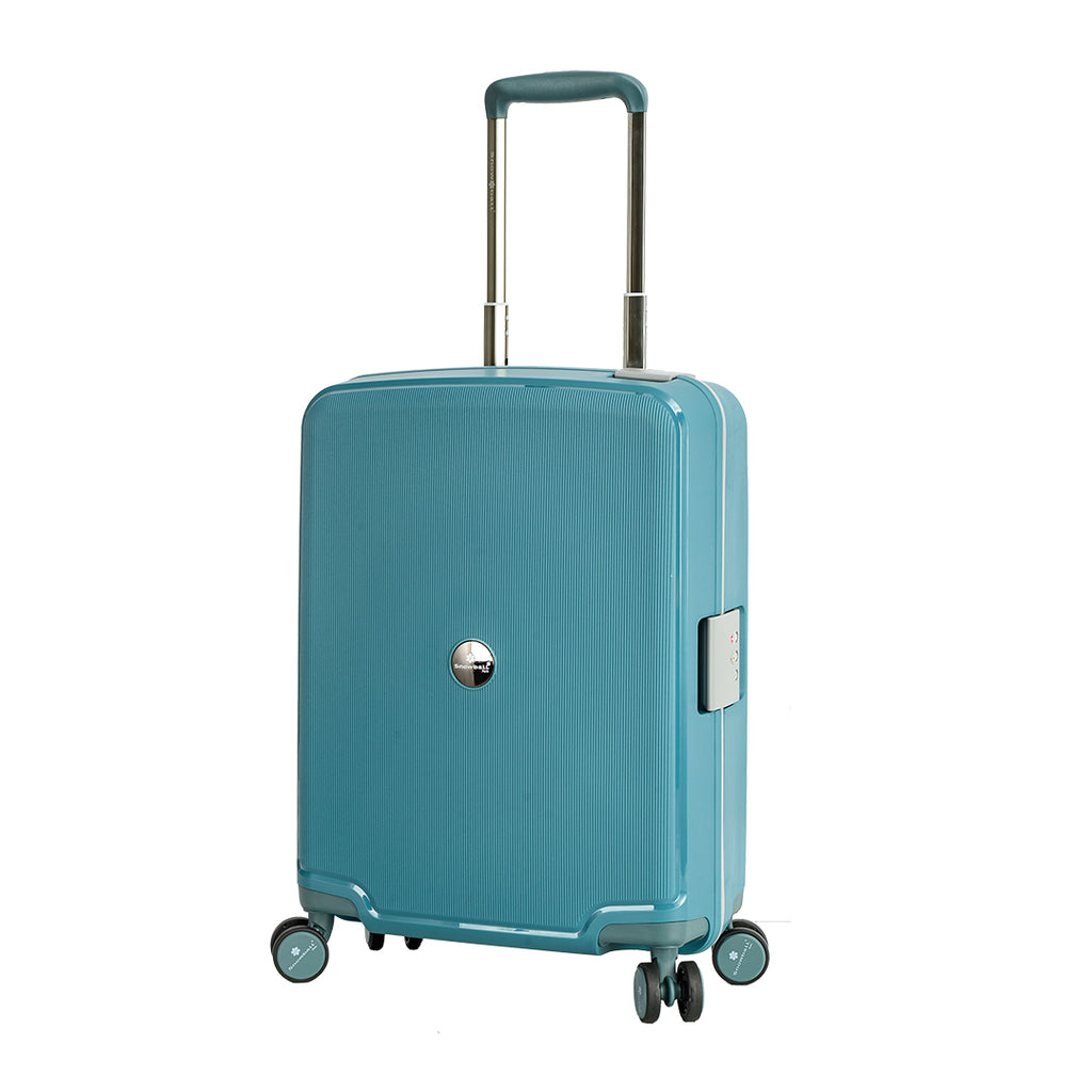 valise cabine rigide 55cm polypropylène snowball vert