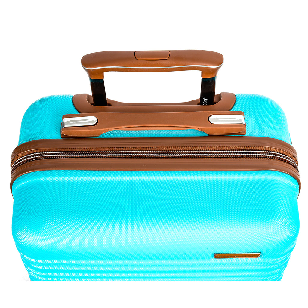 valise rigide 55 cm bleu pas cher madisson 33803O