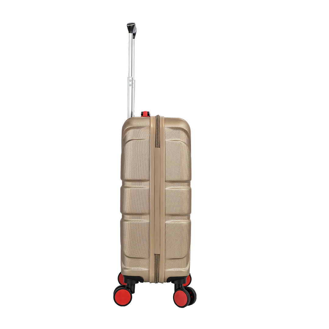 valise cabine rigide Lee Cooper taupe 31103 tsa a