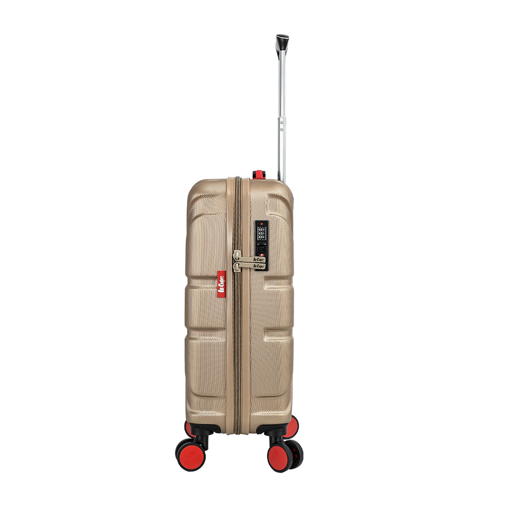 valise cabine rigide Lee Cooper taupe 31103 tsa h
