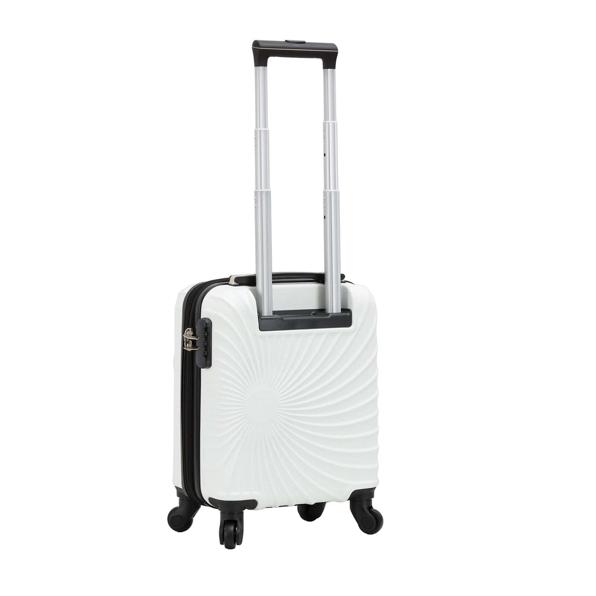 valise cabine sous siege easyjet 45x33x20 cm blanc- vue arrière