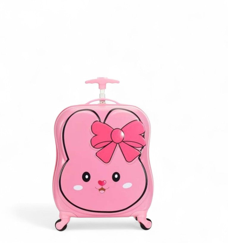 Valise enfant cabine Lapin rose