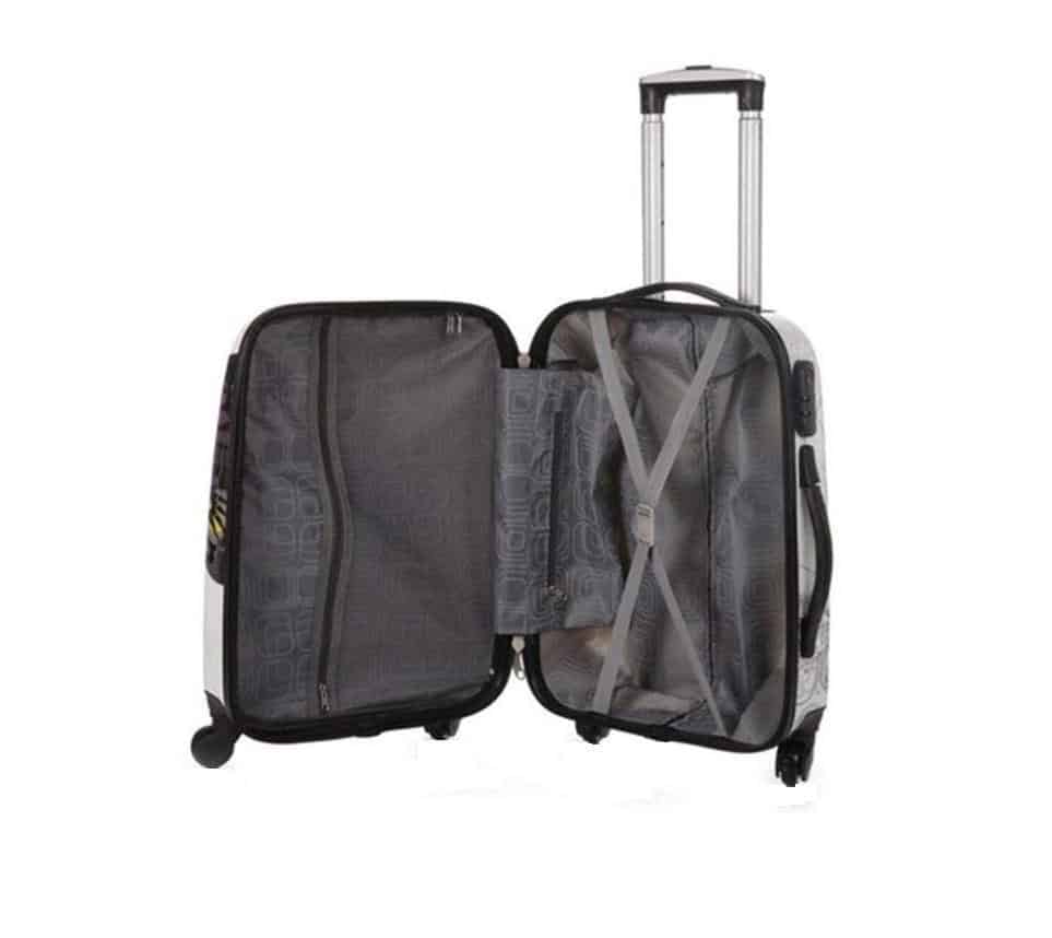 Valise cabine 55 x 36 x 20 cm Papillon-Madisson