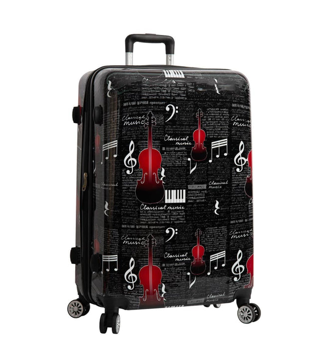 Valise grand format 75 cm à 4 roues Music