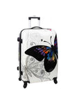 Valise rigide 75 cm à 4 roues « papillon »