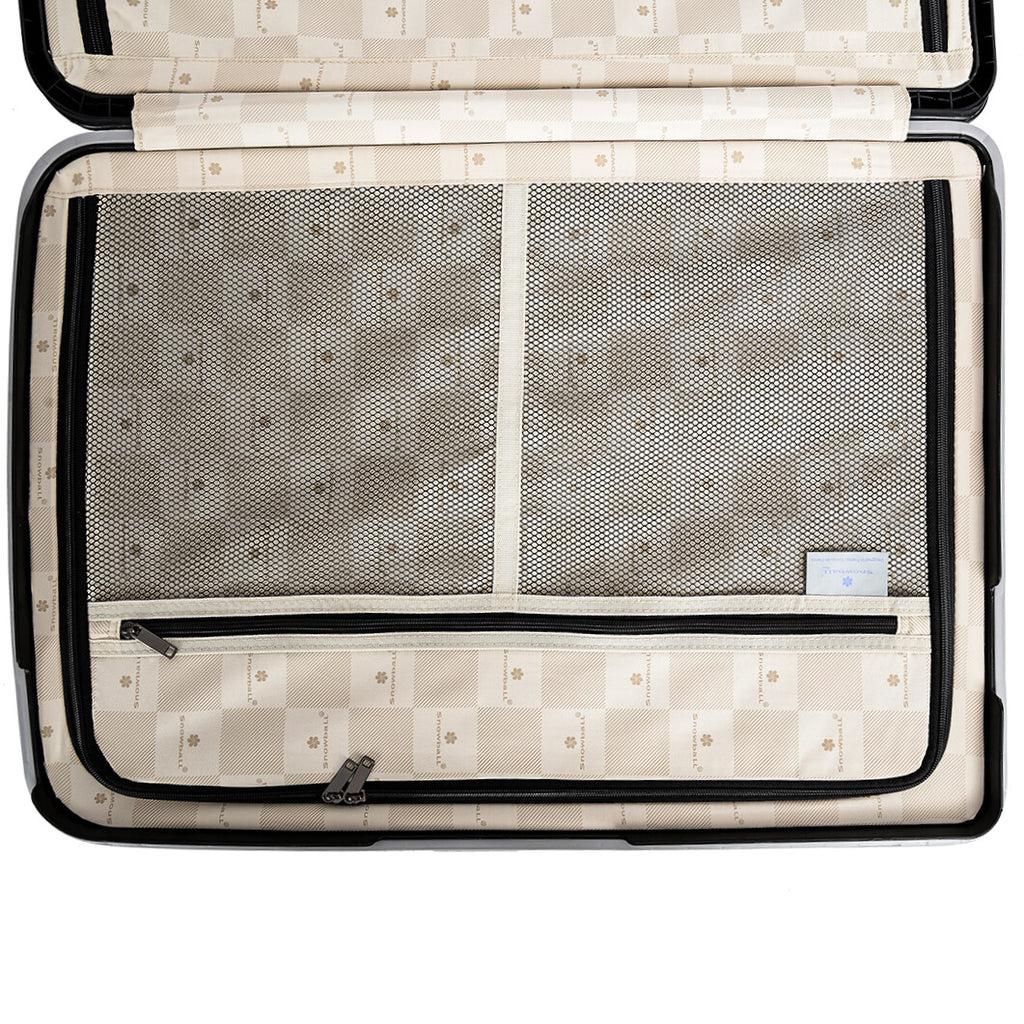 valise rigide 75 cm en polypropylène snowball