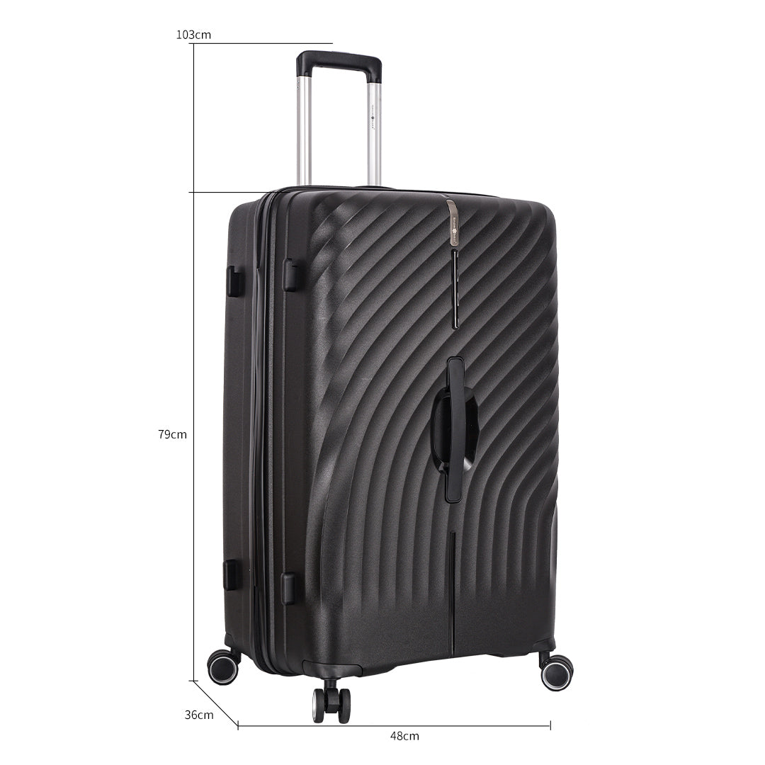 Valise rigide 79 cm en polypropylène Florence