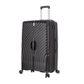valise rigide 79 cm en polypropylène noir